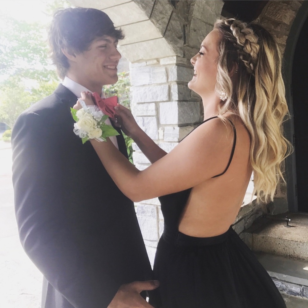 ONE by contrarian Bibbs maxi dress